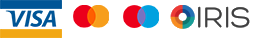 Με χρεωστική, πιστωτική κάρτα ή IRIS Payments